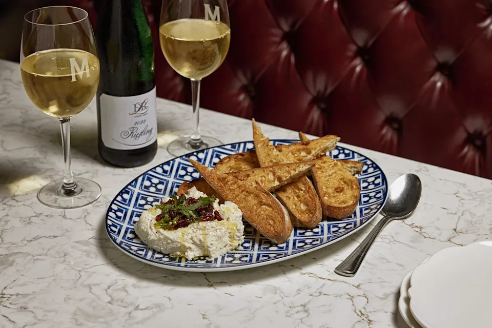 Truffle Honey Ricotta as a new item on Maggiano's menu