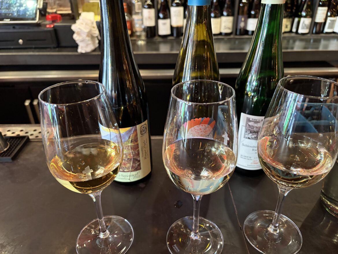 Riesling flight @ Terroir NYC