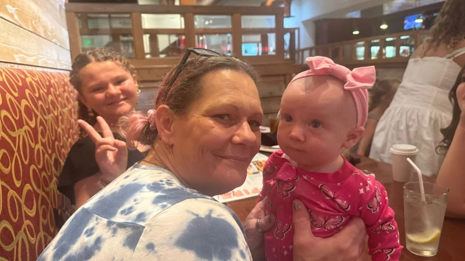 Stacy Hales is seen with at least one of her daughters. (GoFundMe)