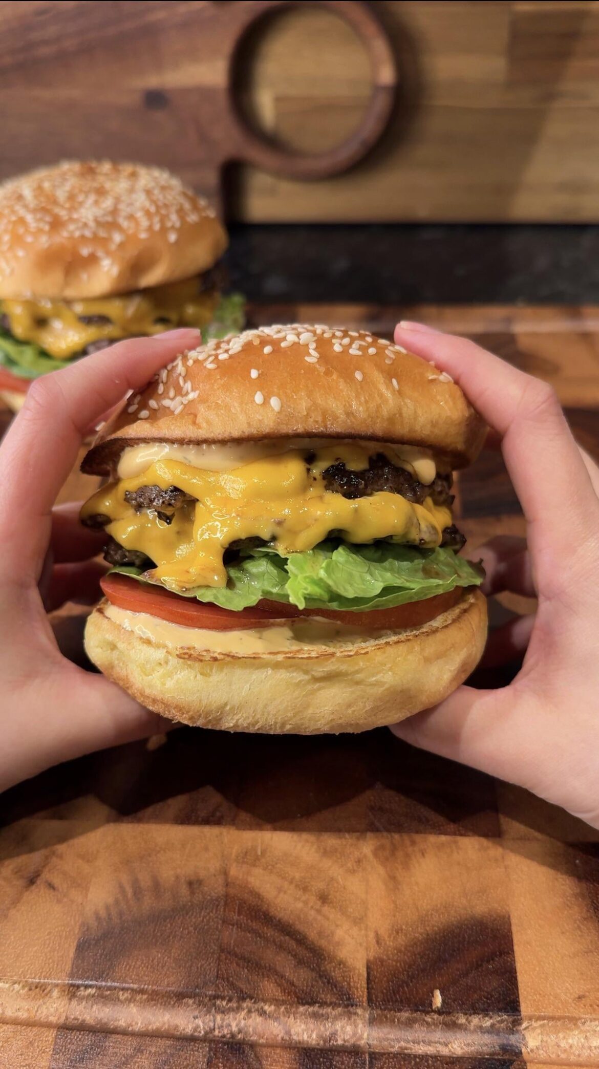 My 2nd attempt at smash burgers