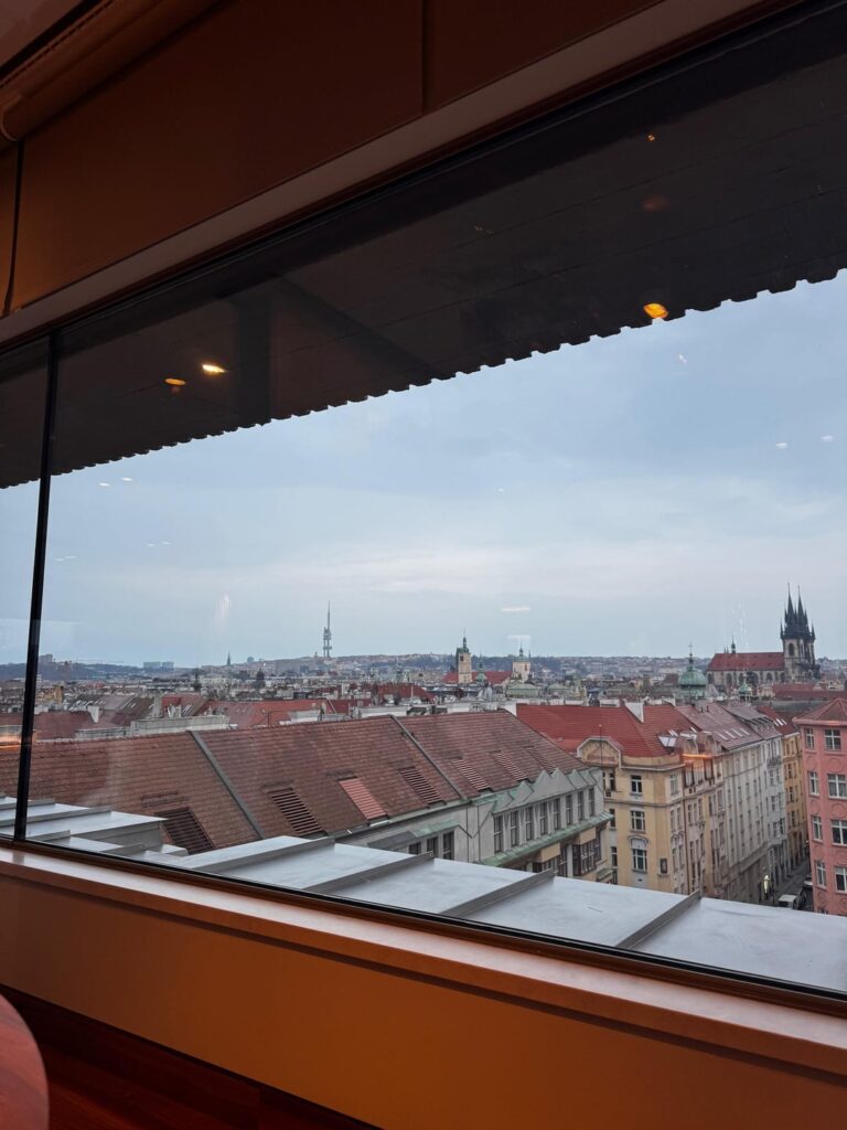 Dinner at Zlatá Praha (Prague)