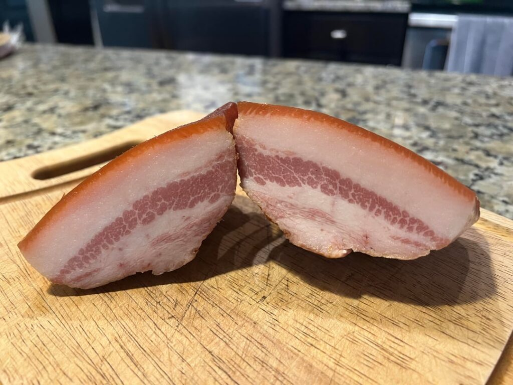 Guanciale is absolutely delicious!