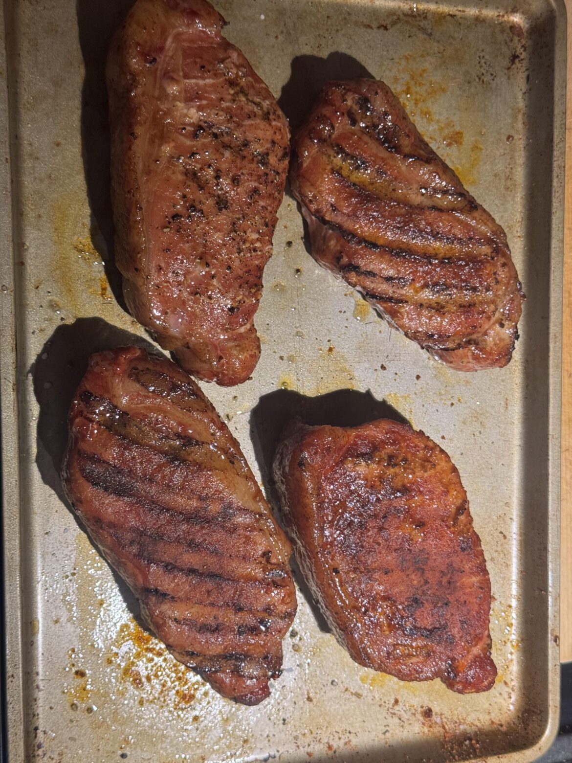Chops for dinner tonight