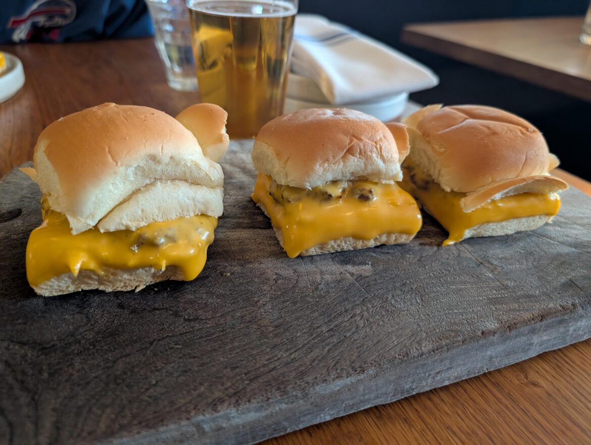 Steam Burgers at Canard; Portland OR