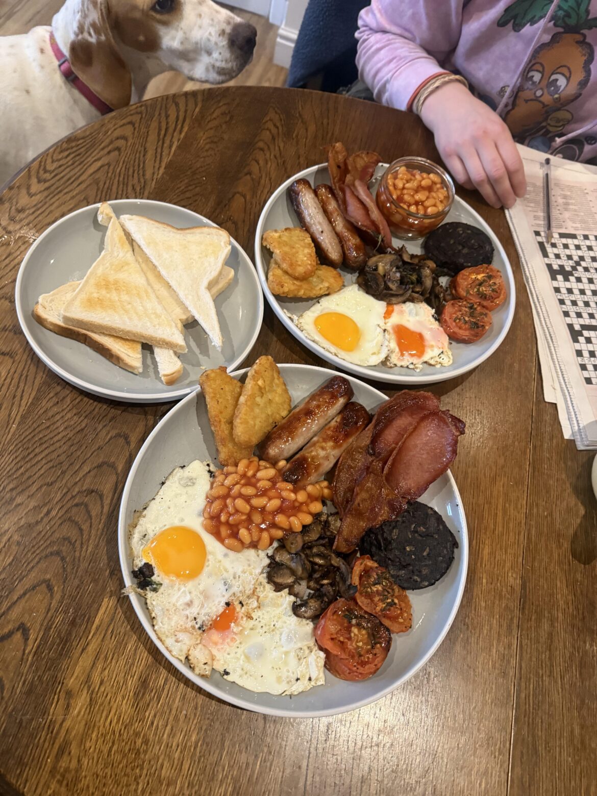 Cheeky homemade Sunday morning fry for me and mine