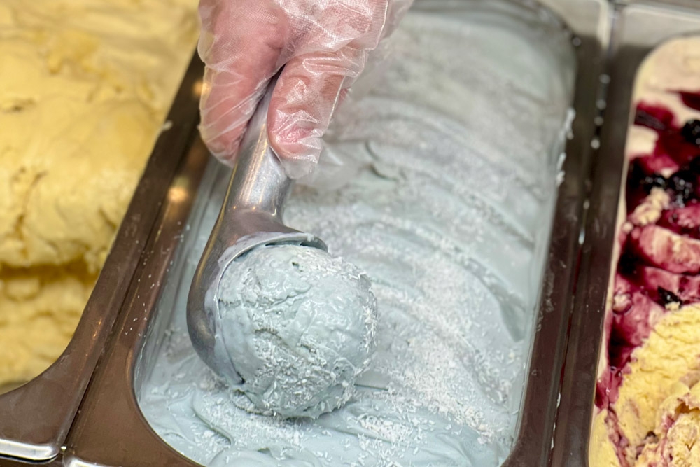 The popular Blue Pea Sea Salt flavour. — Picture courtesy of Cream & Culture