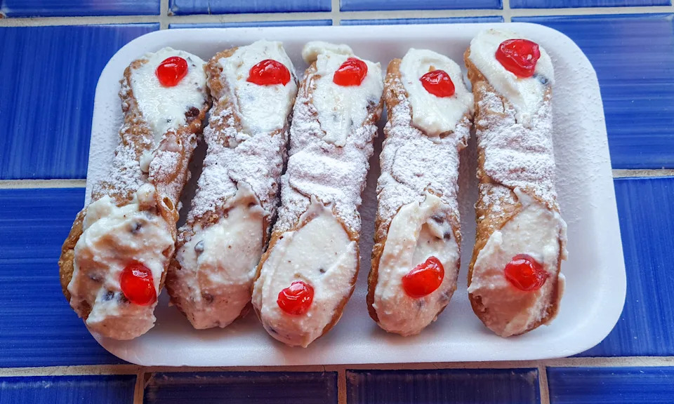 
Cannoli a sweet Italian specialty of Sicily
