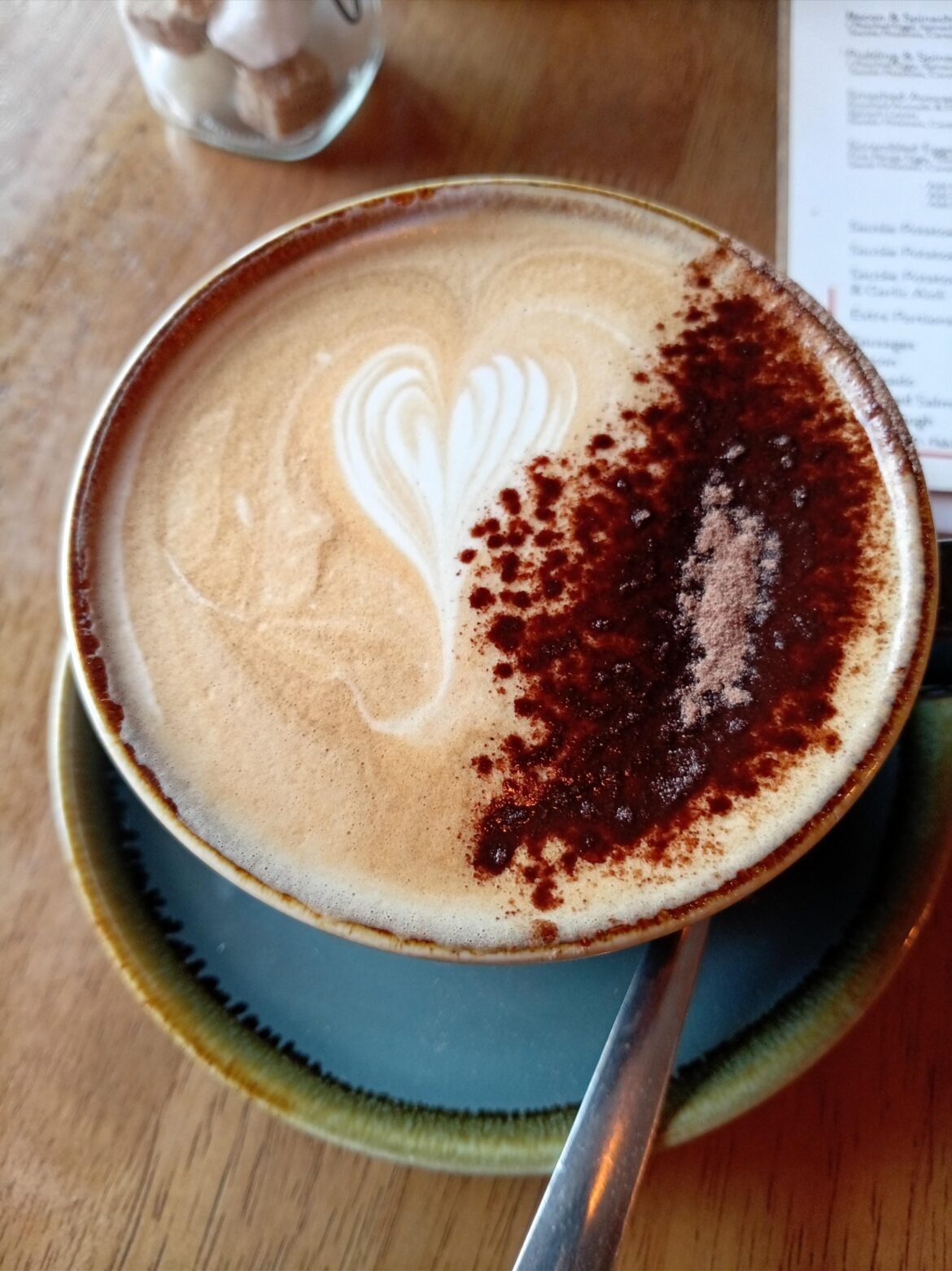 My coffee this morning from The Hudson Rooms Cafe in Dublin