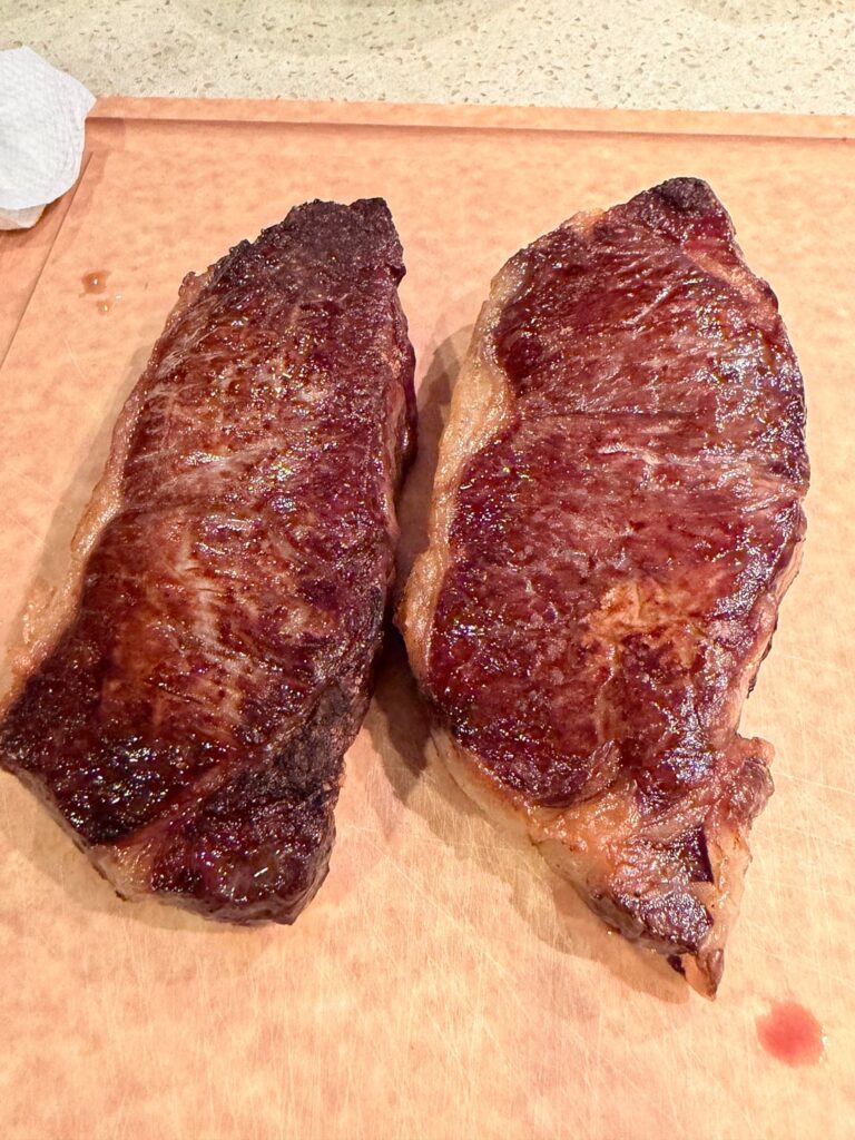 Perfect birthday dinner 🥩