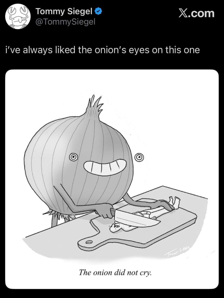 Hubs sent this to me 🧅