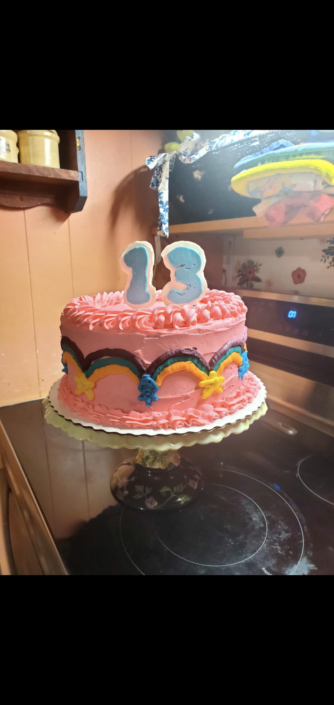 Daughters 13th birthday cake