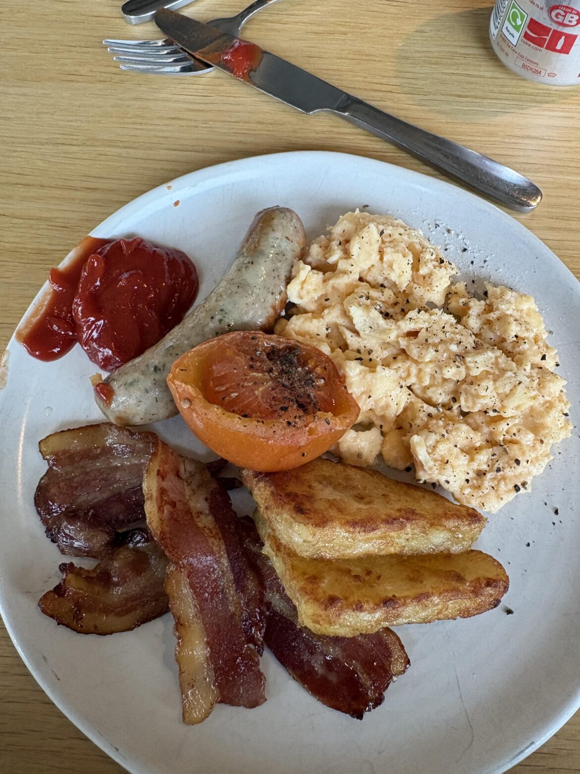 Work canteen, £3.40