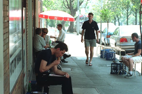 The original La Buvette site in 1998.