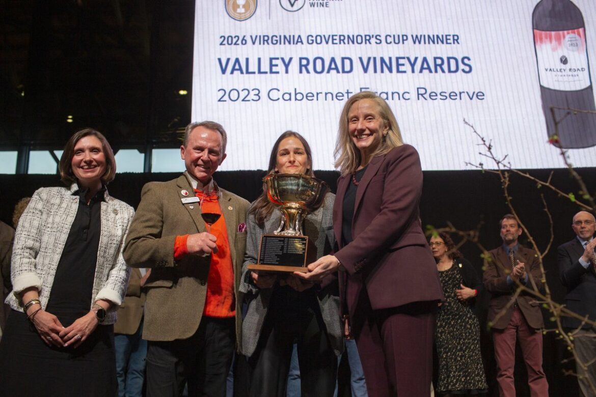Virginia’s 2026 Top Prize for Wine Awarded