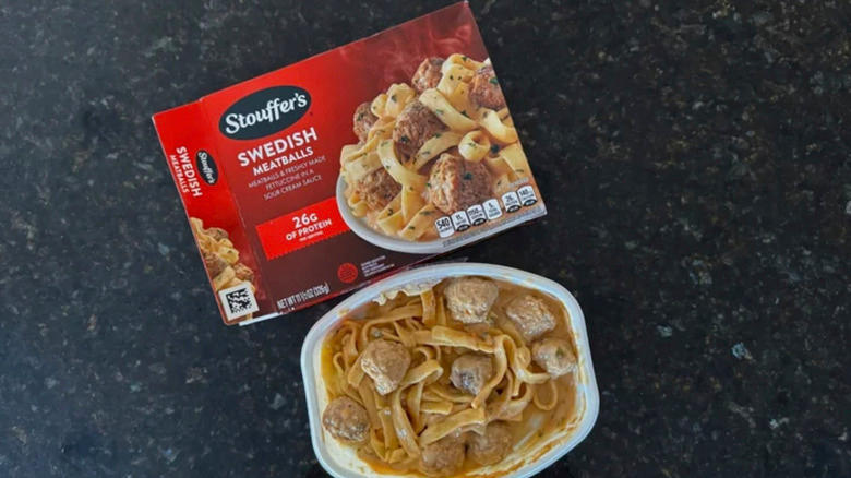 Stouffer's frozen Swedish meatballs