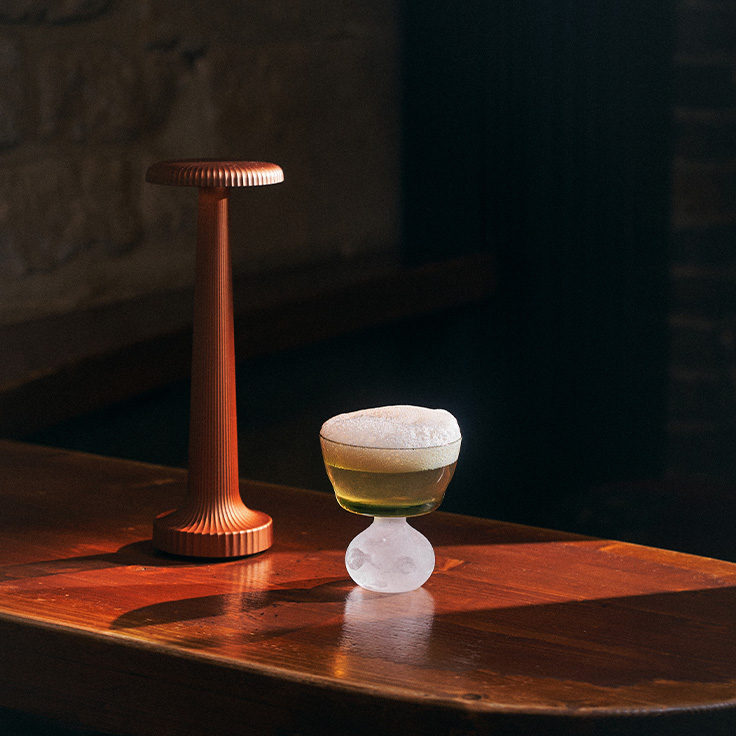 Little Red Door's Aquaponie nonalcoholic cocktail. ©Aron Farkas