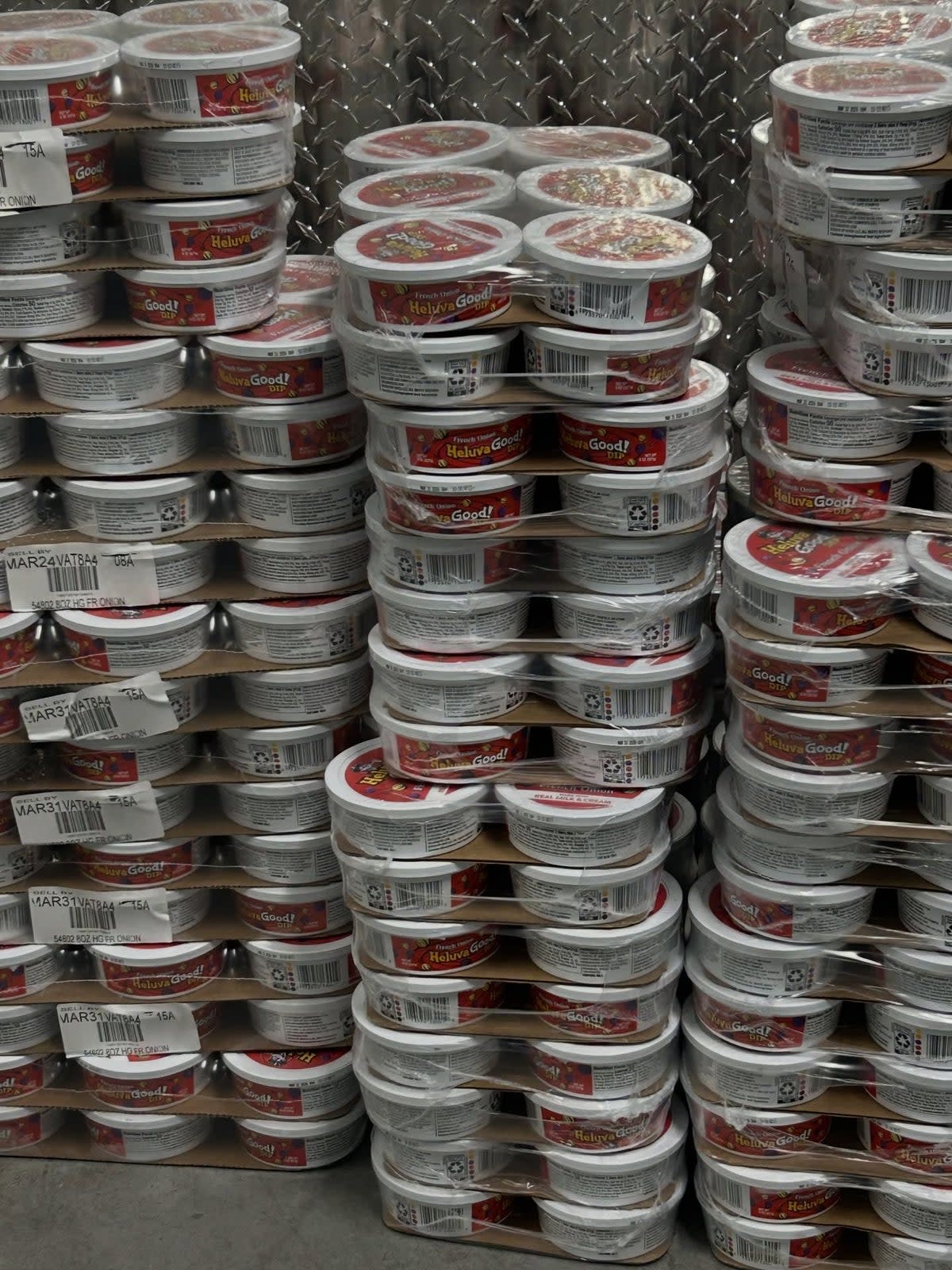 Several Philadelphia restaurants have reported receiving mysterious shipments of French onion dip, according to a report Philadelphia restaurants have reported receiving mysterious shipments of French onion dip, according to a report (Mac Mart/Facebook)