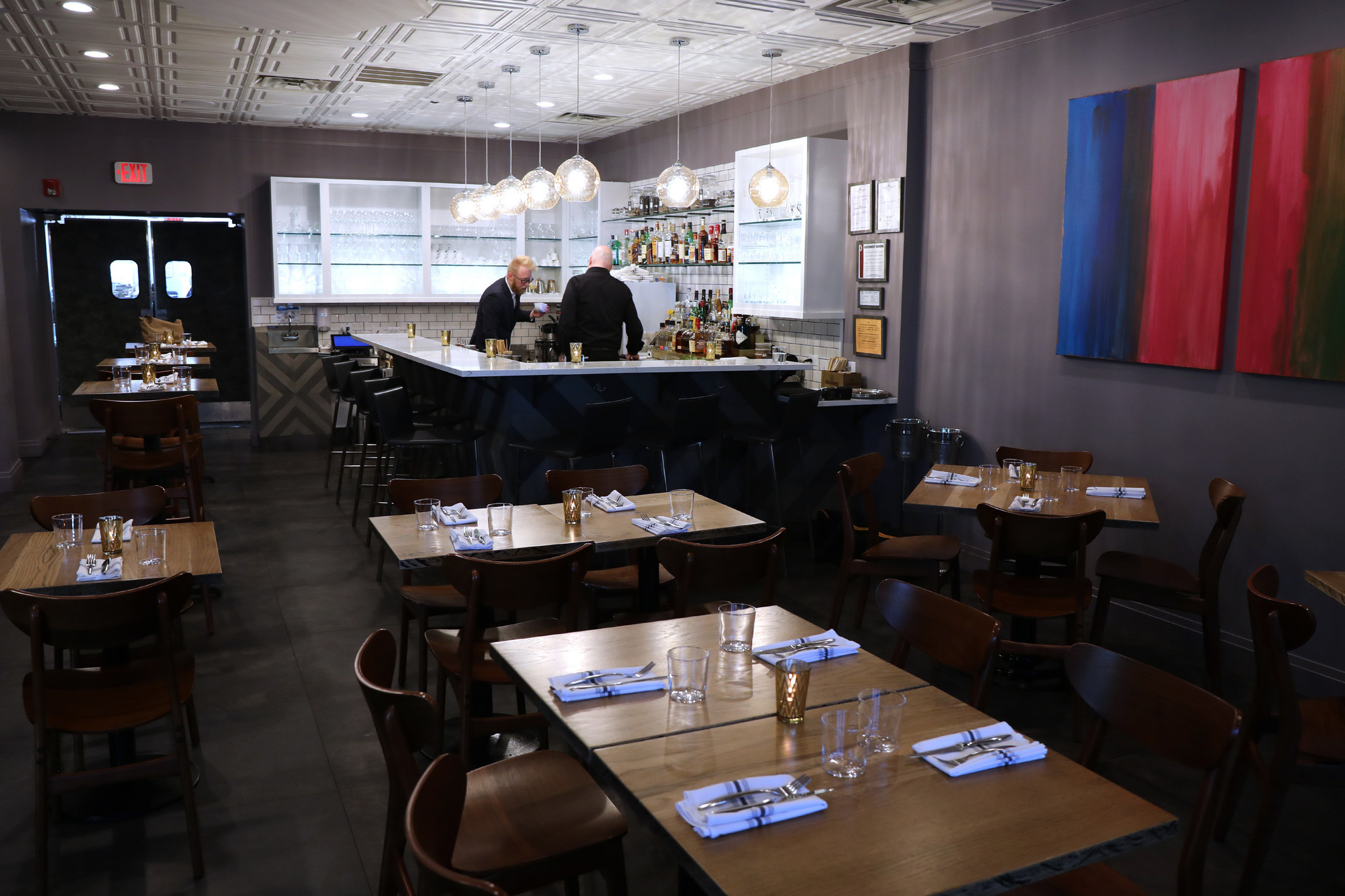 The interior of Aboyer on July 30, 2019.