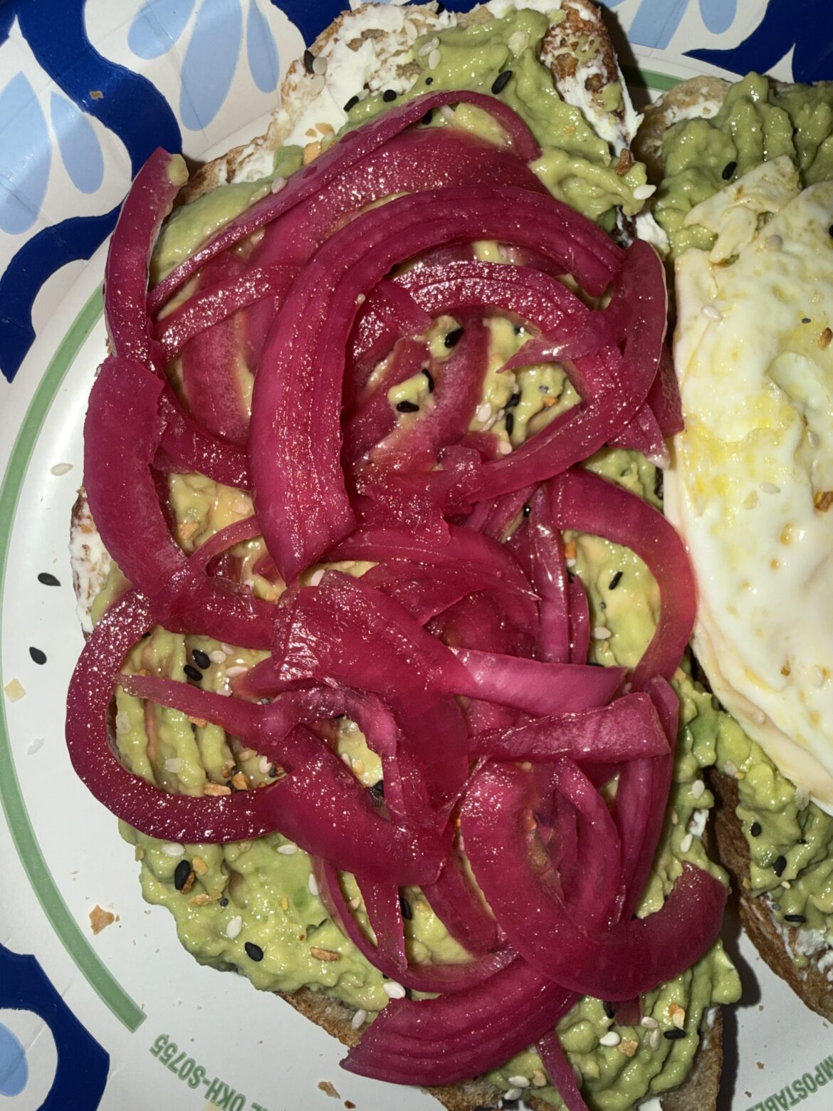 Hopelessly addicted to pickled red onions