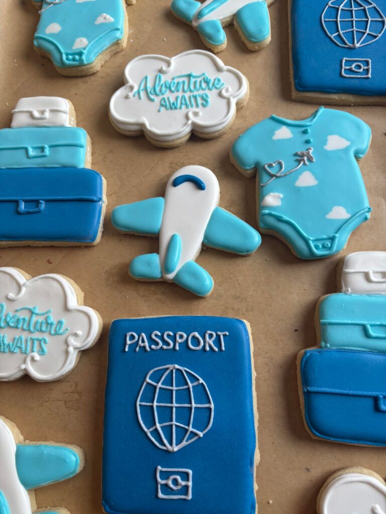 Baby shower and birthday