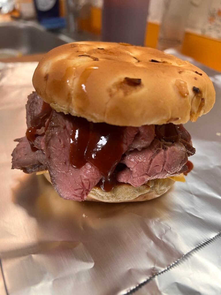 Roast beef sandwich
