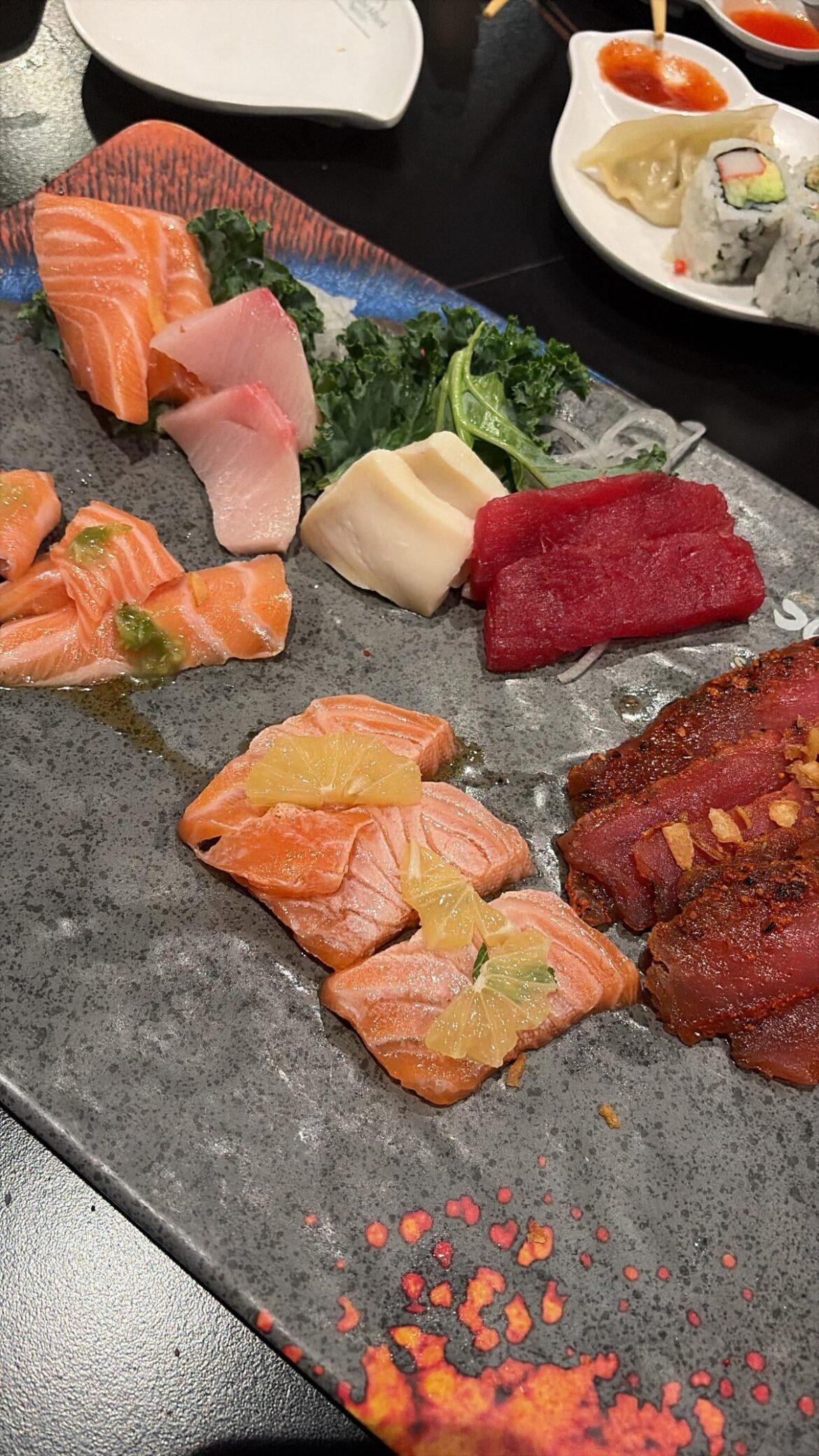 Local sushi joint. Does the fish appear high quality?