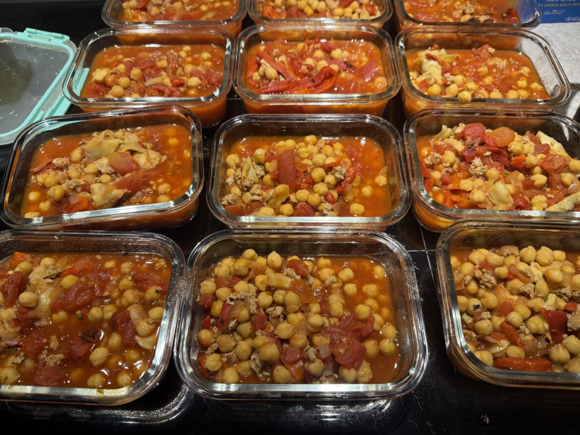 Improvised Med Stew (A.K.A “Cupboard Purge Stew”)