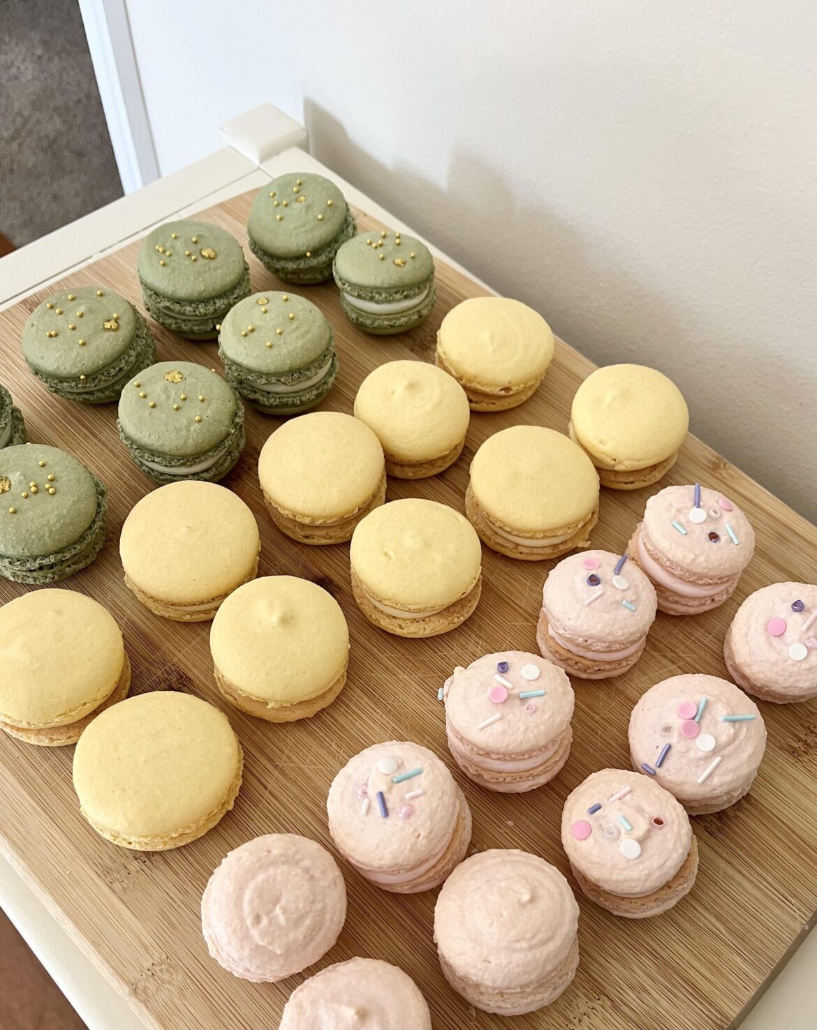 Why do my macarons all turn out different? Why do my macarons all turn out different?