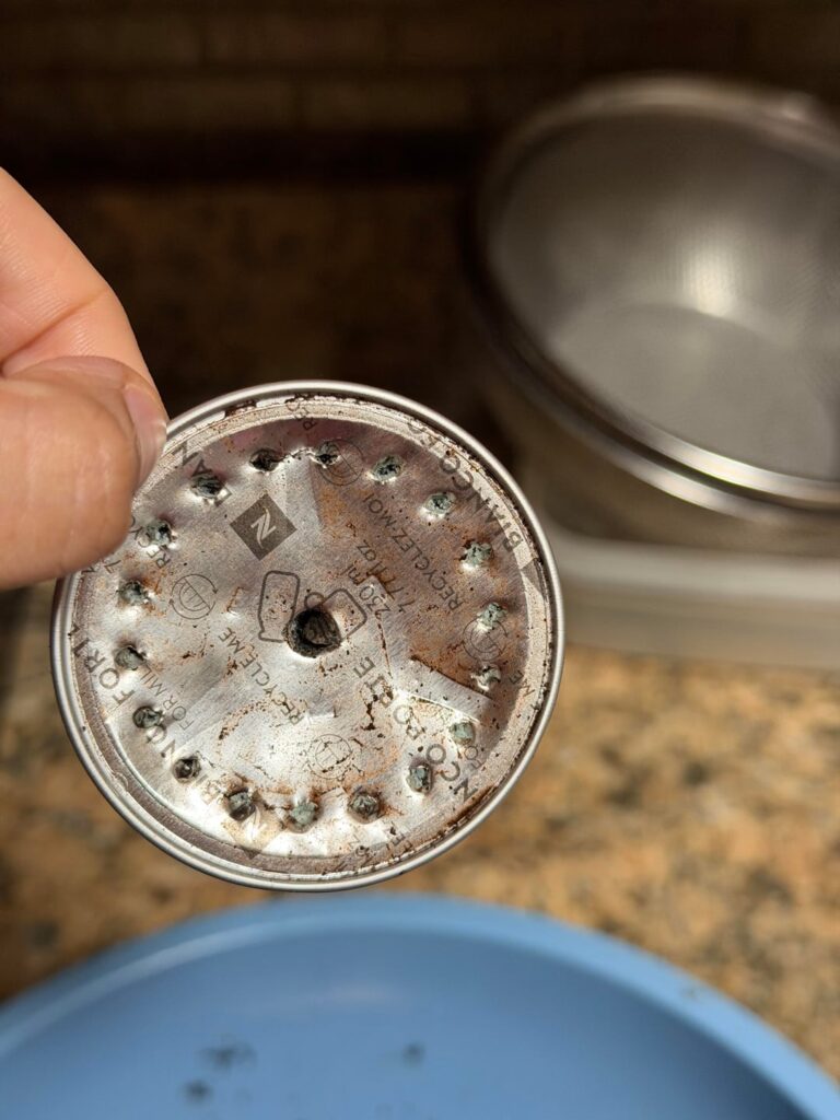 Mold in my nespresso pods??