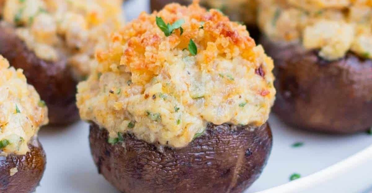 Sausage Stuffed Mushrooms