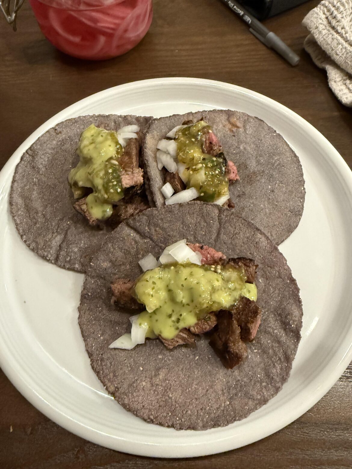 Flat Iron Steak Tacos