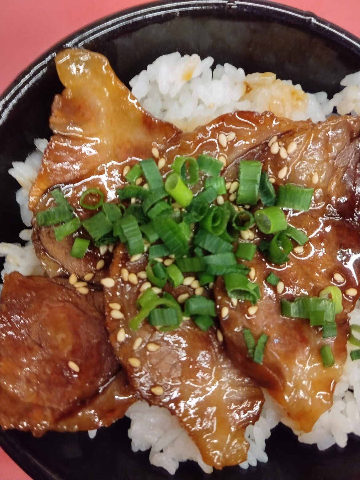 Char siu rice bowl