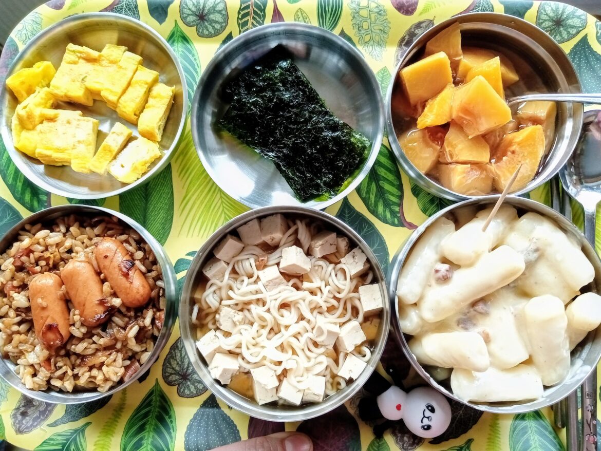 Birthday lunch I made for my 10yo