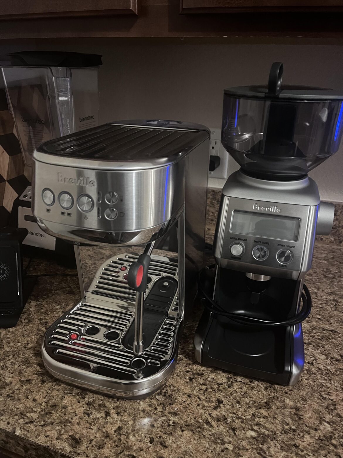 I’ve been wanting to dabble with espresso. Scored these two machines and accessories for $150