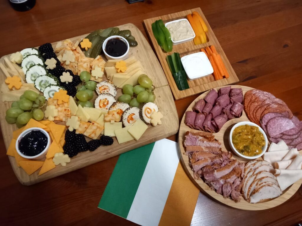 Board for St. Patrick's Day house party tomorrow