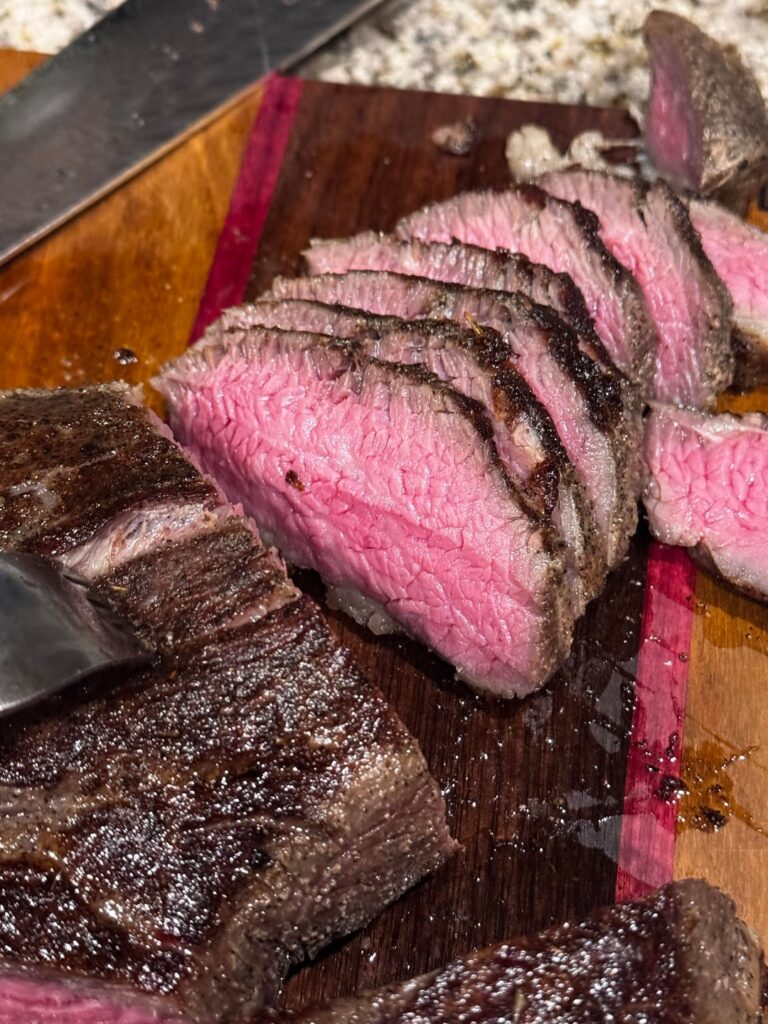 Tri tip at 131F for 6 Hours. Did I do good?