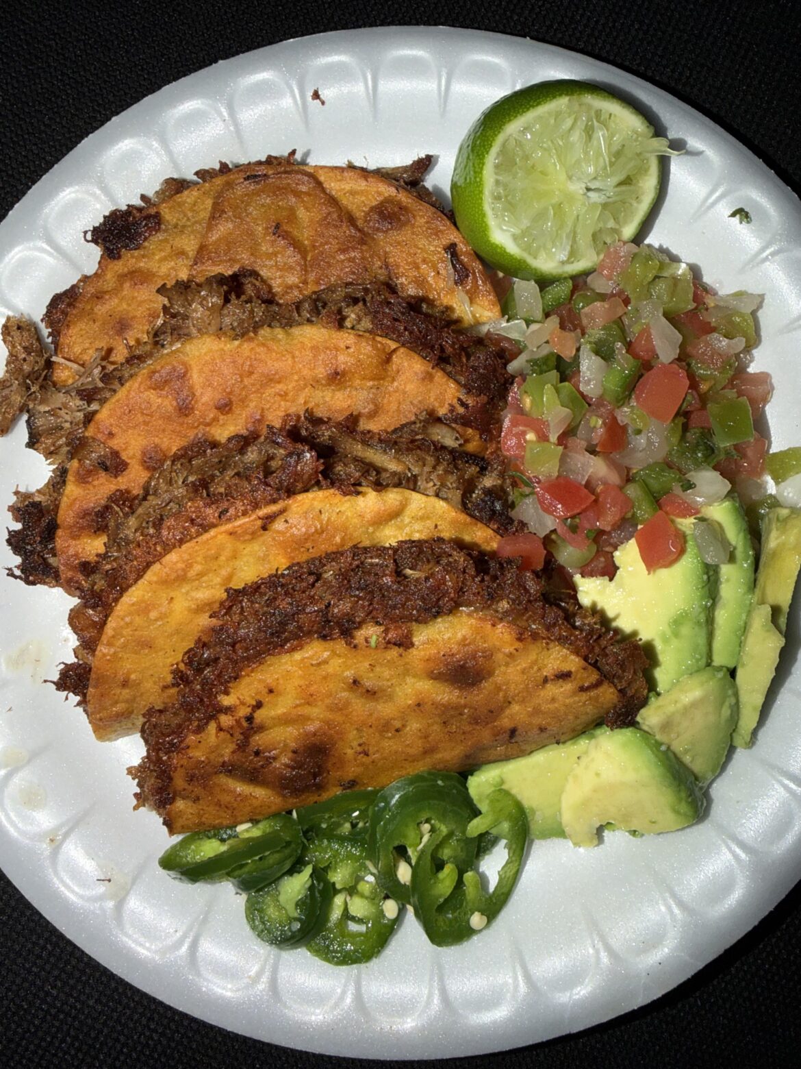 Homemade birria tacos but more meat this time