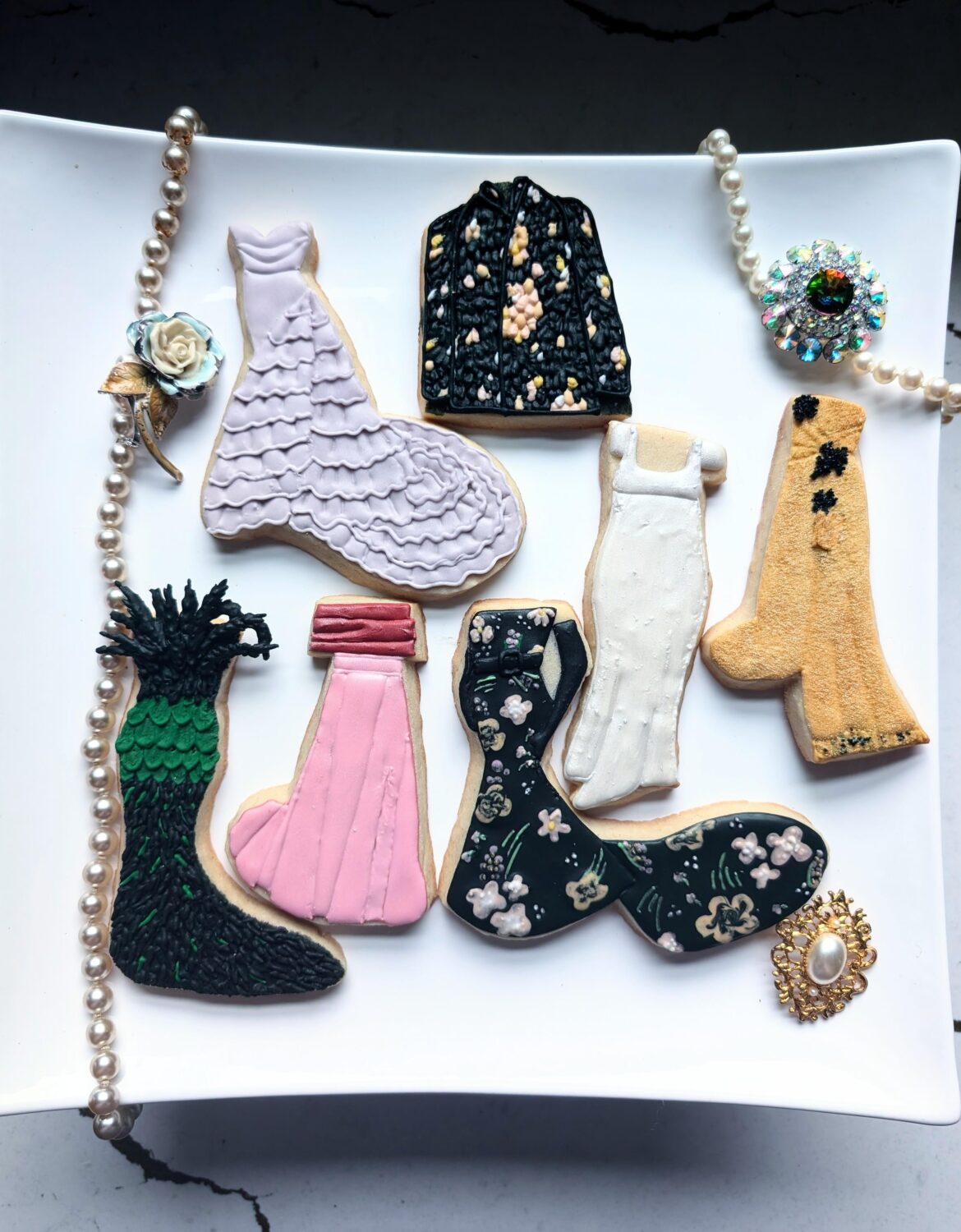 I made Oscars dresses into cookies