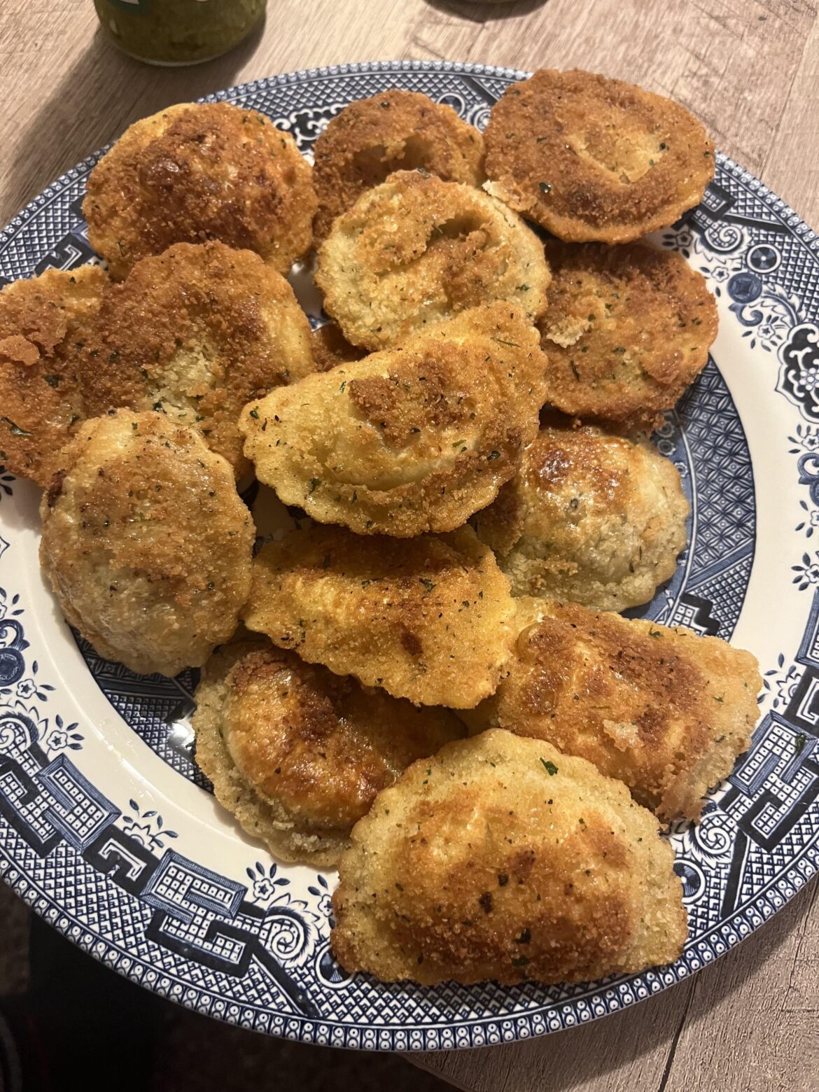 [Homemade] toasted ravioli