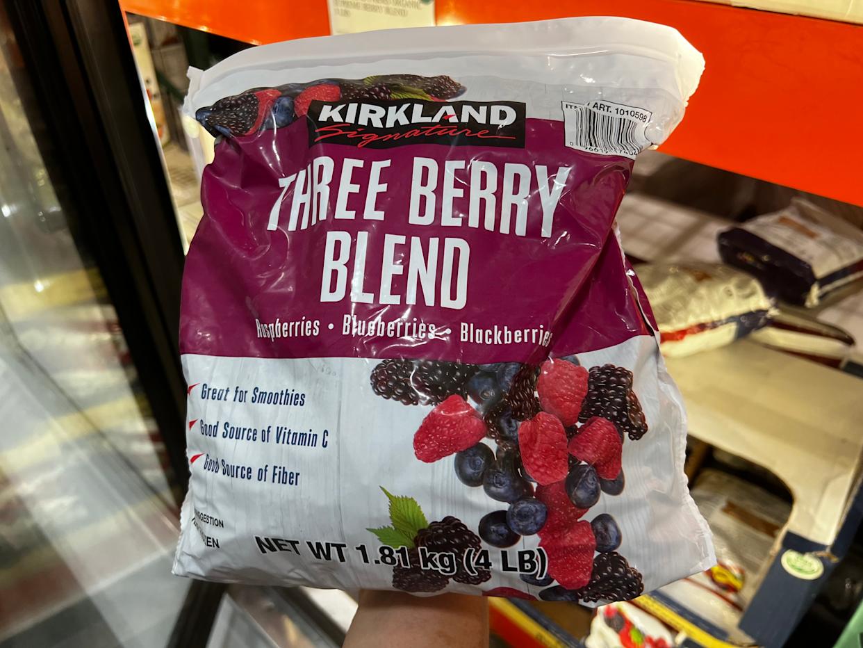 frozen three berry blend at costco