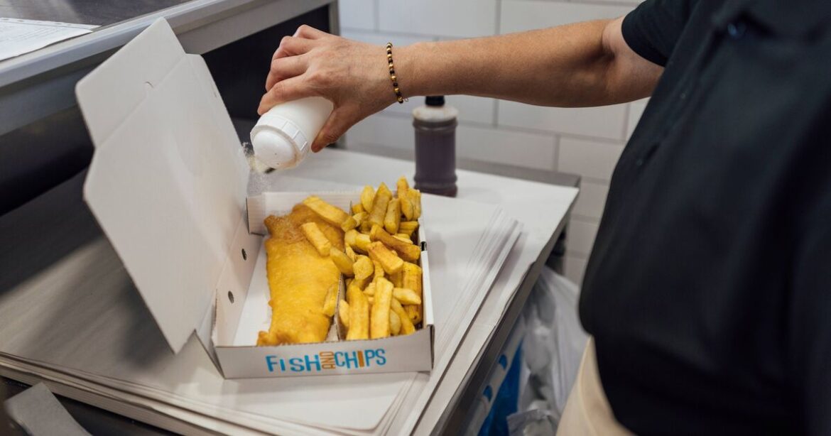 'Vinegar' in most UK fish and chip shops isn't actually vinegar at all