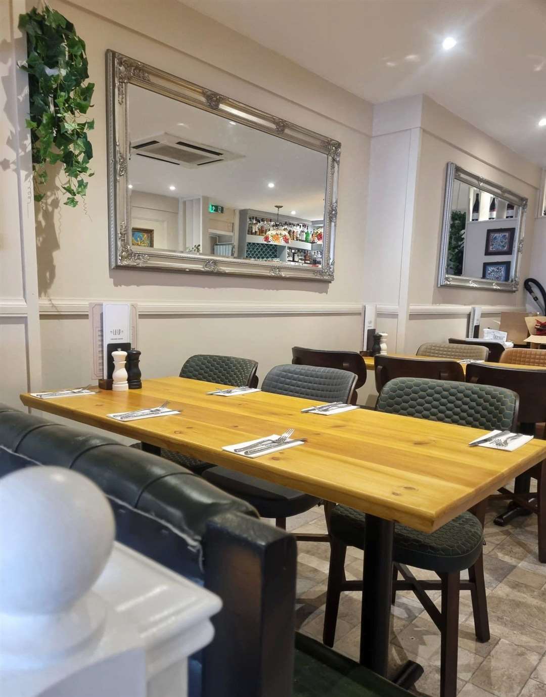 The new La Le restaurant interior has been transformed from the former Castle restaurant. Picture Inverness BID