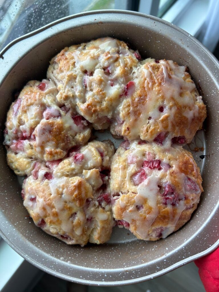 Buttermilk Biscuits with Strawberries!!!