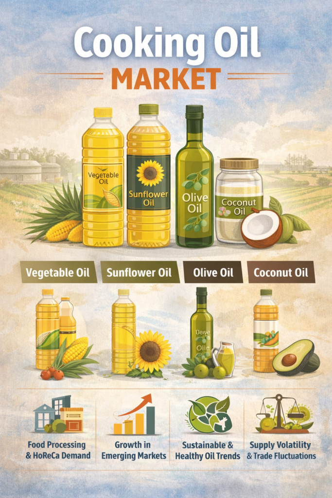 Cooking Oil Market: AI-Driven Innovation Transforming Global Edible Oil Demand