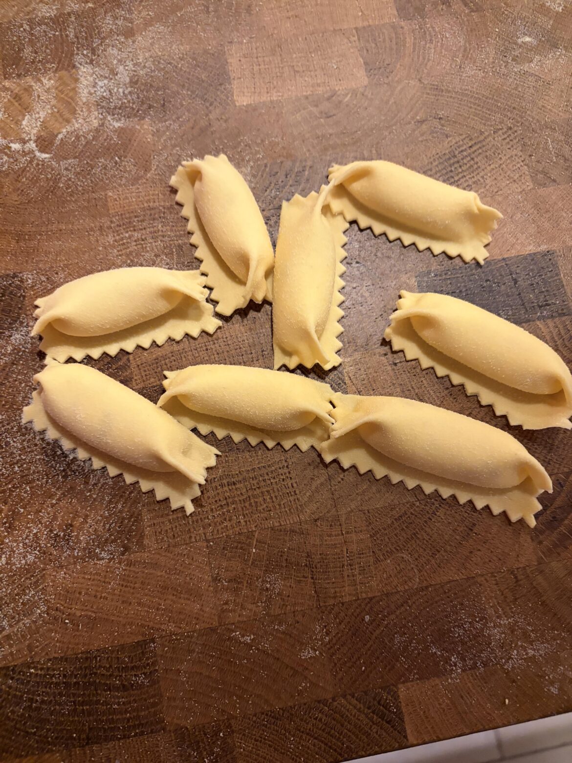 First try at agnolotti