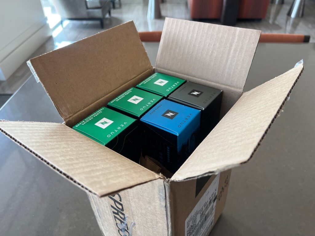 15th Nespresso Order (Online)