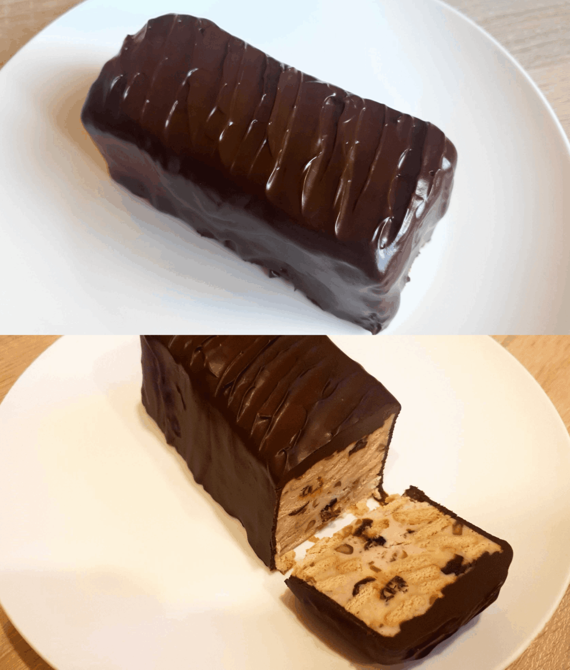 Tried no bake "lazy dessert" for the first time - cookies with toasted salted walnuts, brandy infused dried cranberries and curd cream (condensed milk, butter, white chocolate, curd, vanilla)