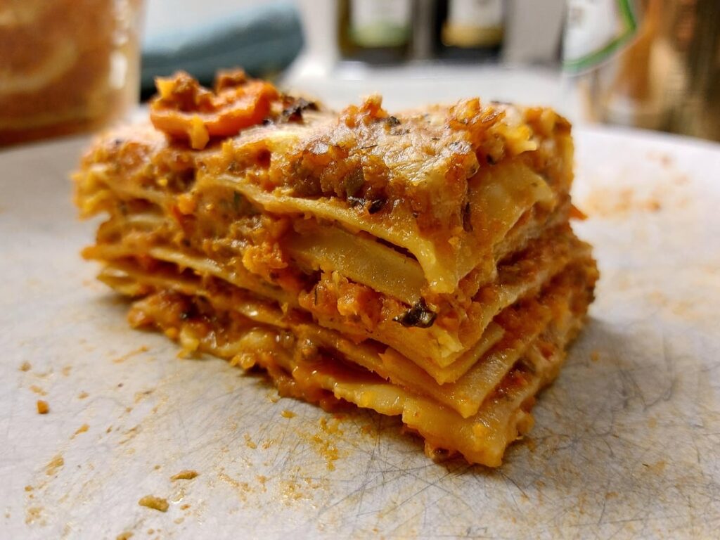 Made some Lasagna