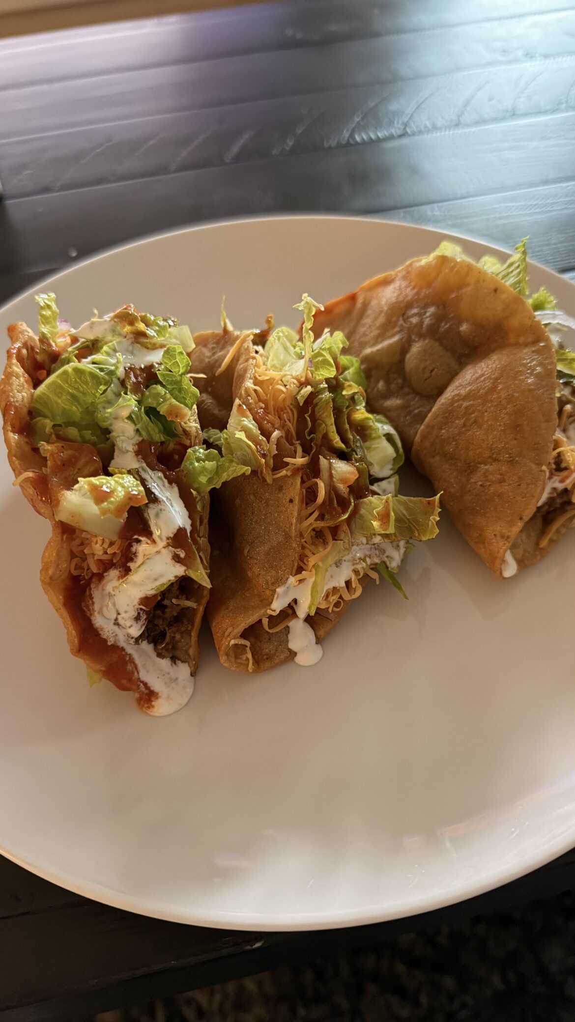 Crispy tacos.