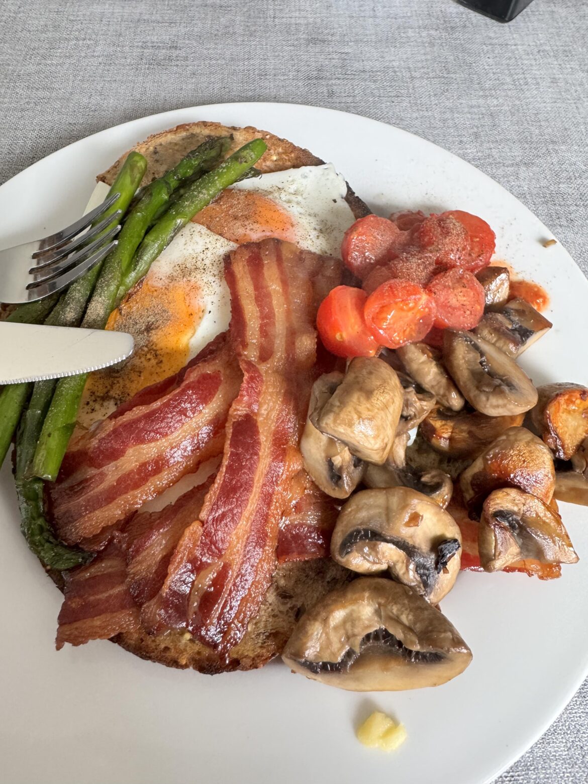 Sunday morning breakfast